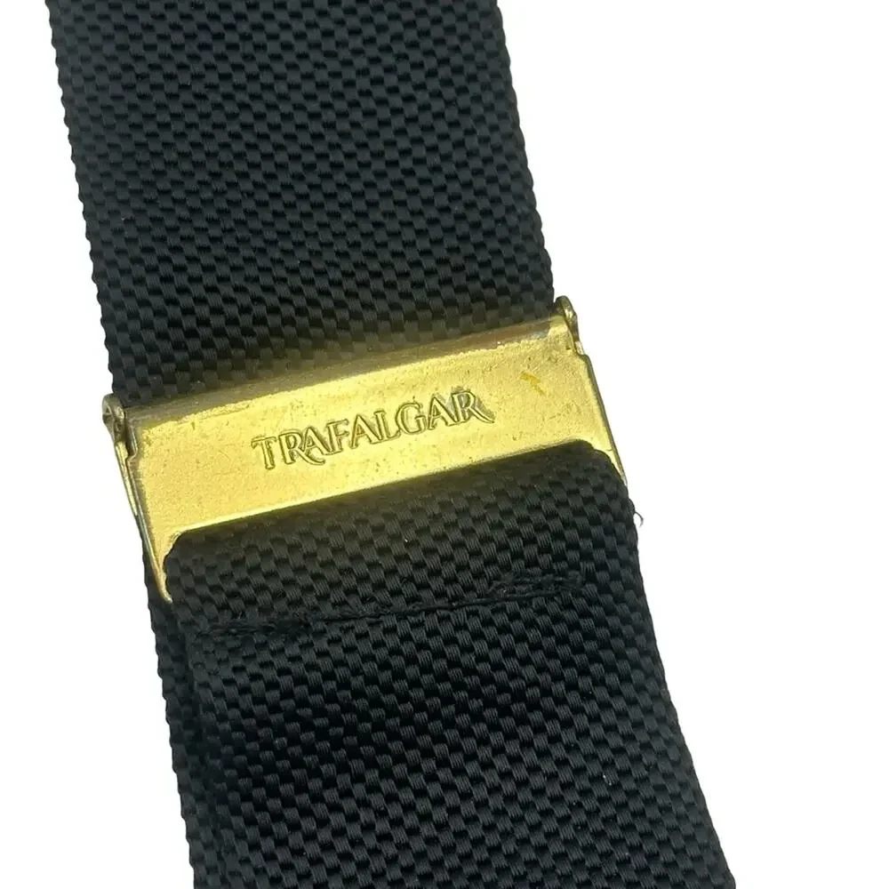 TRAFALGAR  Men's  Black  Suspenders